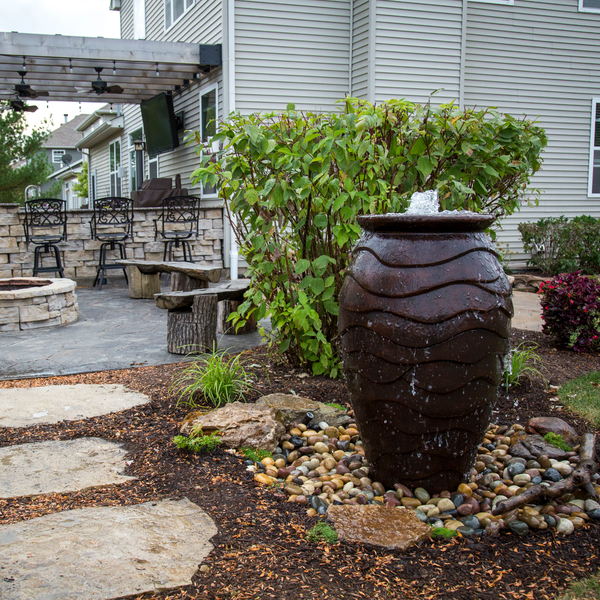 scalloped Urn Fountain